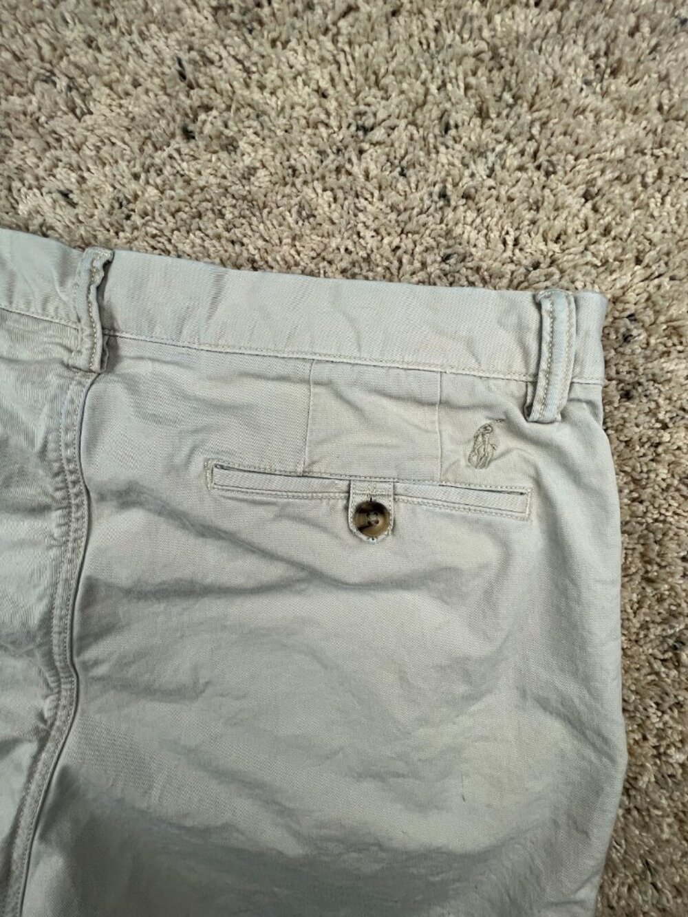 Polo Ralph Lauren Shorts Men’s Adult Cotton Size 34 Stretch Classic Fit Chino - Picture 12 of 15